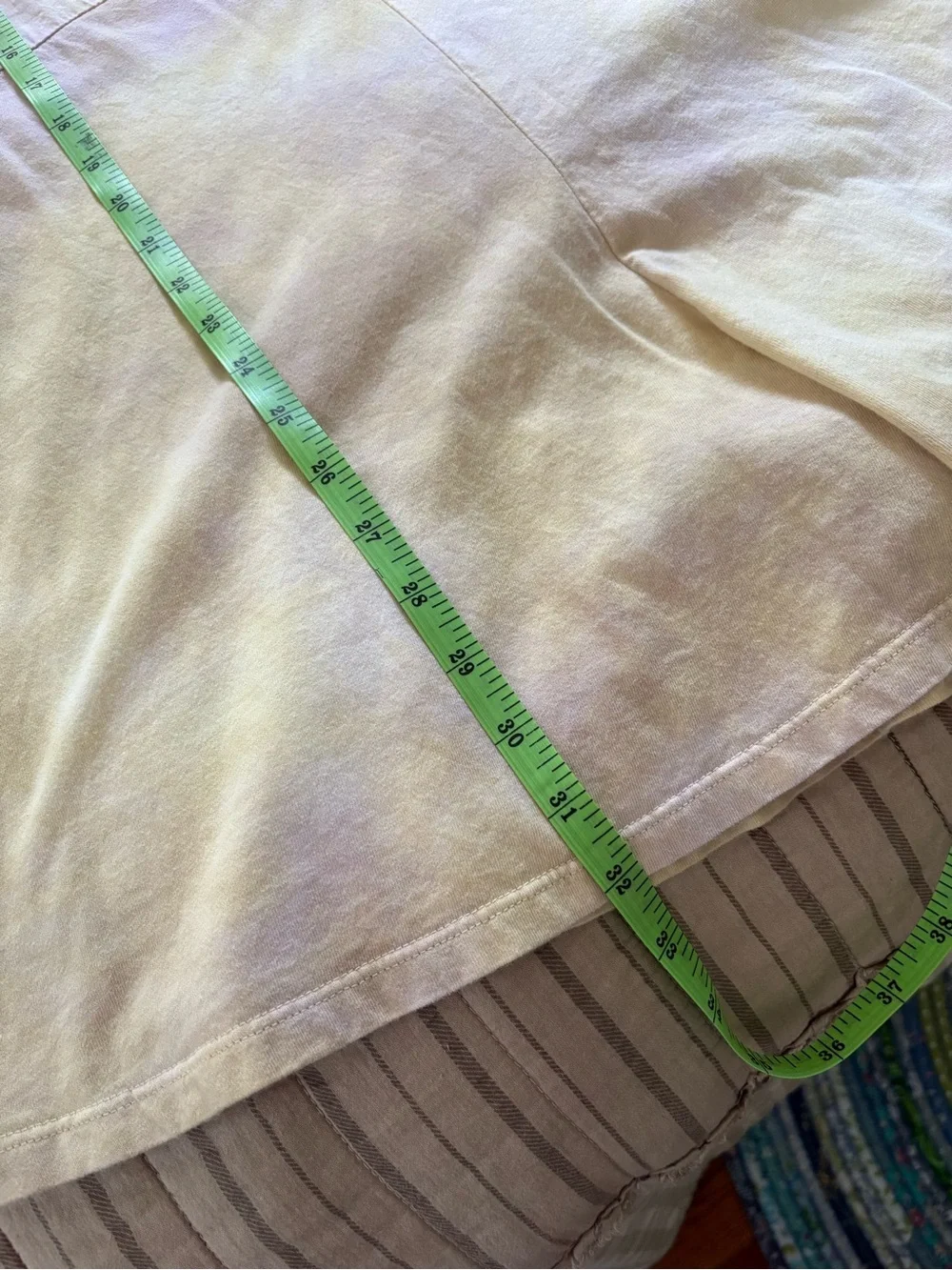 ZARA Tie Dye Romper Puff Sleeves | Size S | Yellow Purple Jumpsuit | Oversized - Picture 7 of 13